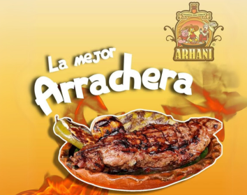 Menú Restaurante ARHANI con pollos y carnes asadas al estilo Michoacán
